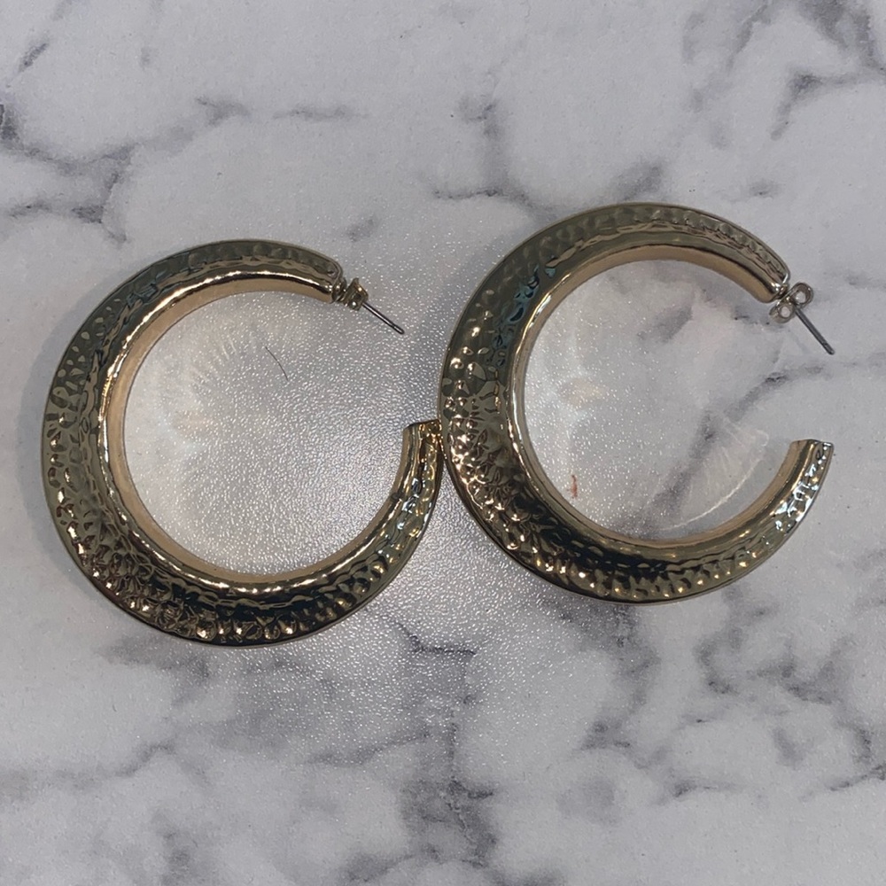 Gold Fashion Earrings